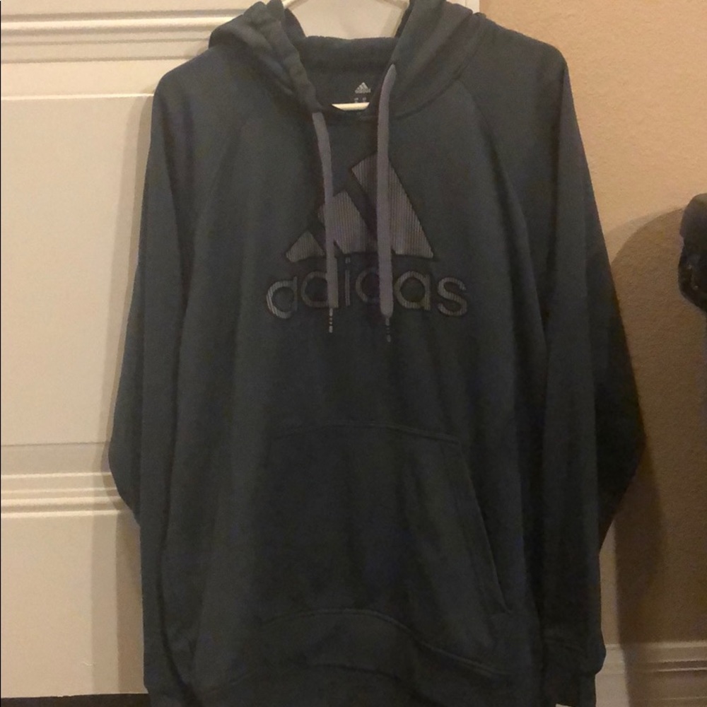 Adidas Navy Blue Male Hoodie XL